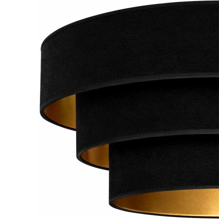 Brilagi - Pendelleuchte an Kabel LUNETA 1x E27/60W/230V, Ø 40 cm, schwarz/gold