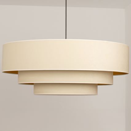 Brilagi - Pendelleuchte an Kabel LUNETA 3xE27/60W/230V Ø 80 cm creme/gold