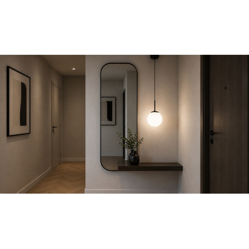 BRILAGI - Pendelleuchte an Kabel MILO 1xE27/60W/230V schwarz