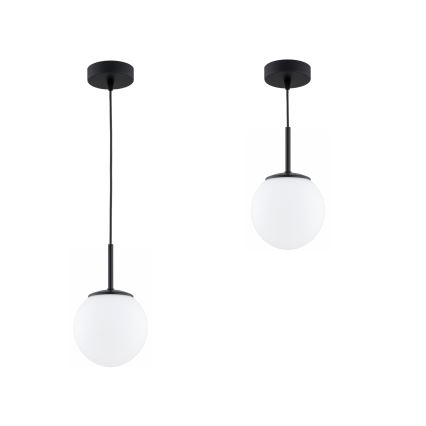 BRILAGI - Pendelleuchte an Kabel MILO 1xE27/60W/230V schwarz