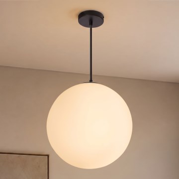 BRILAGI - Pendelleuchte an Kabel POLOS 1xE27/40W/230V Ø 30 cm schwarz