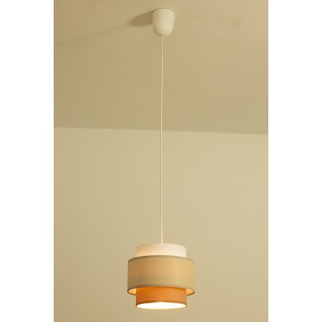 Brilagi - Pendelleuchte an Kabel RESNA 1xE27/60W/230V Ø 20 cm creme/beige