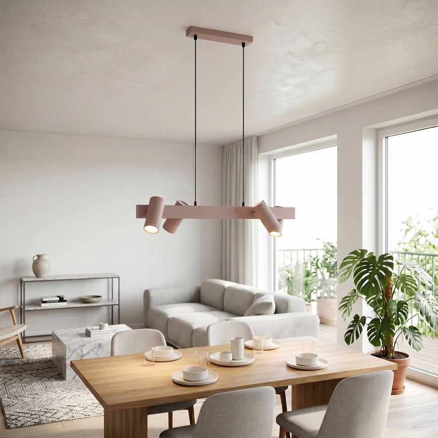 Brilagi - Pendelleuchte an Kabel SELE 4xGU10/30W/230V beige