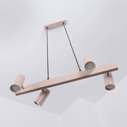 Brilagi - Pendelleuchte an Kabel SELE 4xGU10/30W/230V beige