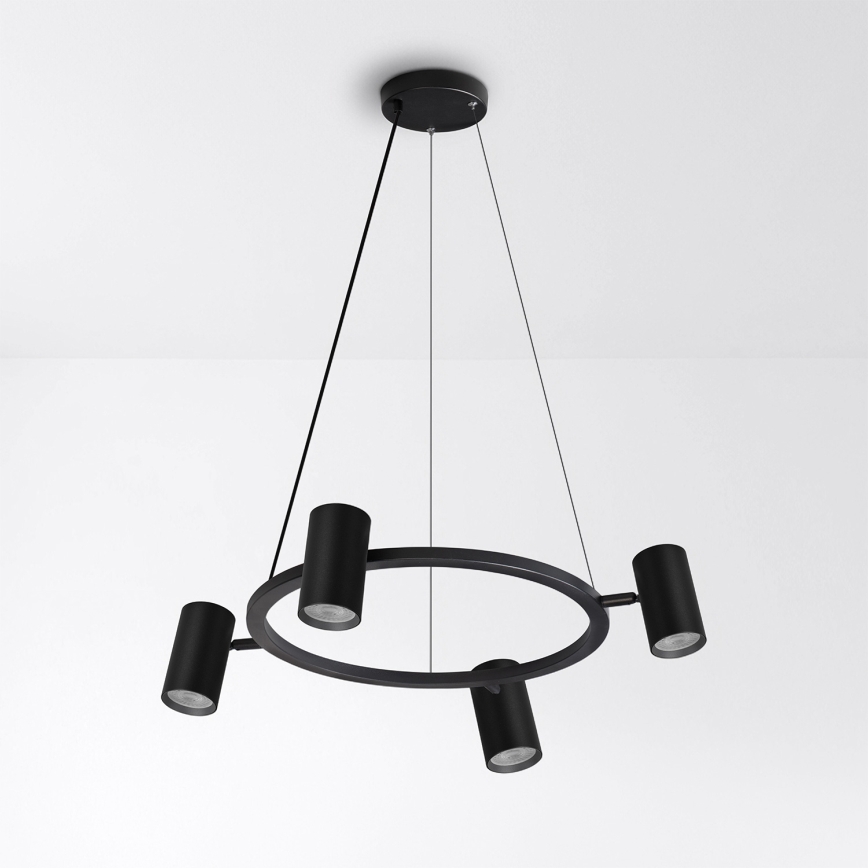 Brilagi - Pendelleuchte an Kabel SELE 4xGU10/30W/230V schwarz
