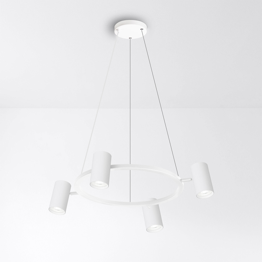 Brilagi - Pendelleuchte an Kabel SELE 4xGU10/30W/230V weiß