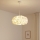 Brilagi - Pendelleuchte an Kabel SOLEAIR 1xE27/60W/230V Ø 45 cm weiß