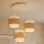 Brilagi - Pendelleuchte an Kabel SPACE 3xE27/60W/230V Ø 40 cm Beige/Creme
