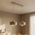 Brilagi - Pendelleuchte an Kabel SPRING 2xE27/60W/230V beige/gold