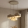 Brilagi - Pendelleuchte an Kabel SPRING 3xE27/60W/230V beige/gold