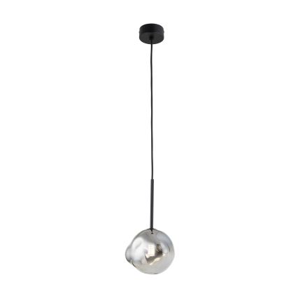Brilagi - Pendelleuchte an Kabel VULCANO 1xG9/8W/230V schwarz/rauchschwarz