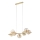 Brilagi - Pendelleuchte an Kabel VULCANO 7xG9/8W/230V goldfarben/rauchbeige