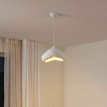 Brilagi - Pendelleuchte an Kabel WABI SABI 1xE27/40W/230V Ø 30 cm weiß