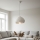 Brilagi - Pendelleuchte an Kabel WABI SABI 1xE27/40W/230V Ø 32 cm weiß