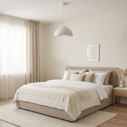 Brilagi - Pendelleuchte an Kabel WABI SABI 1xE27/40W/230V Ø 33 cm weiß