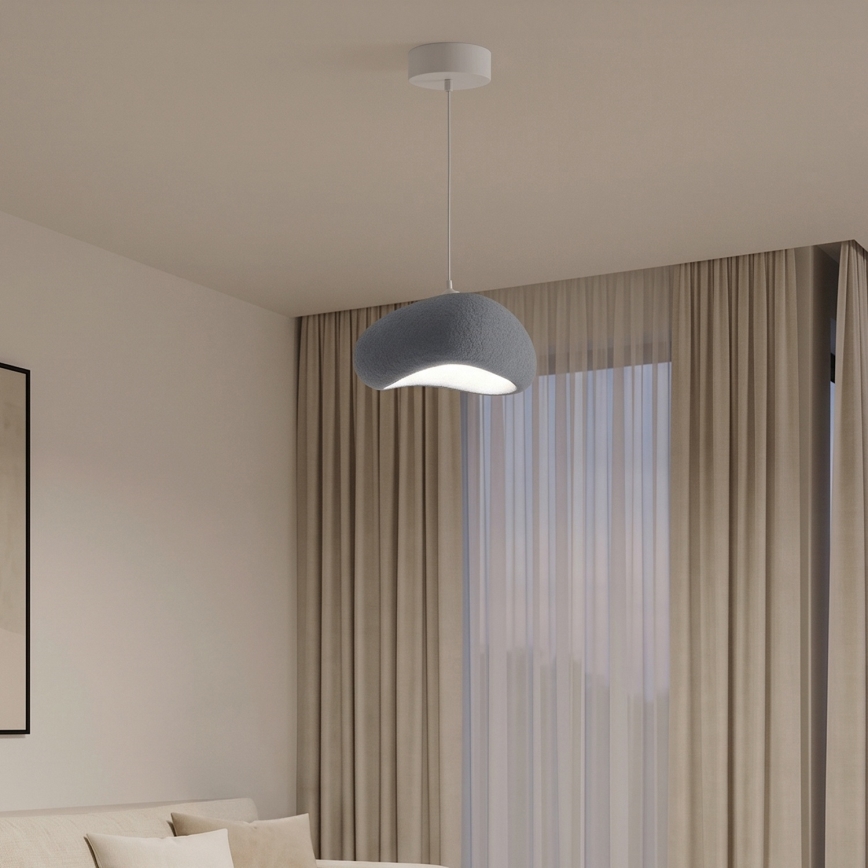Brilagi - Pendelleuchte an Kabel WABI SABI 1xE27/40W/230V Ø 35 cm grau