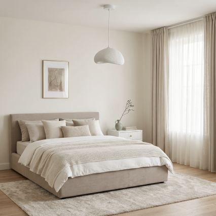 Brilagi - Pendelleuchte an Kabel WABI SABI 1xE27/40W/230V Ø 35 cm weiß