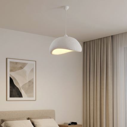 Brilagi - Pendelleuchte an Kabel WABI SABI 1xE27/40W/230V Ø 42 cm weiß