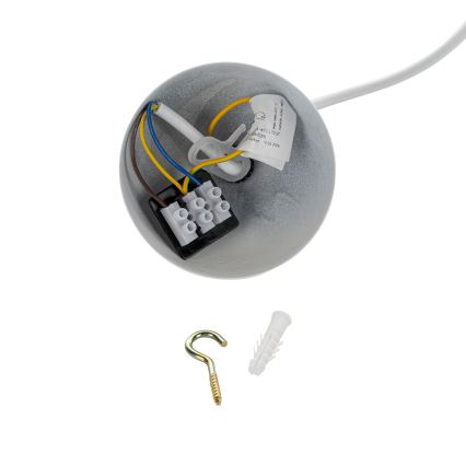 Brilagi - Pendelleuchte an Kabel WABI SABI 1xE27/40W/230V Ø 42 cm weiß