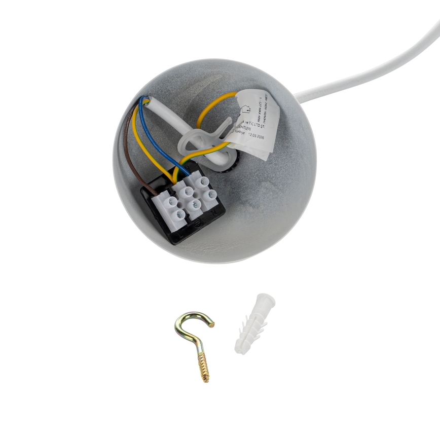 Brilagi - Pendelleuchte an Kabel WABI SABI 1xE27/40W/230V Ø 42 cm weiß