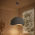BRILAGI - Pendelleuchte an Kabel WABI SABI 1xE27/60W/230V Ø 40 cm grau