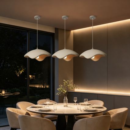 BRILAGI - Pendelleuchte an Kabel WABI SABI 1xE27/60W/230V Ø 40 cm weiß