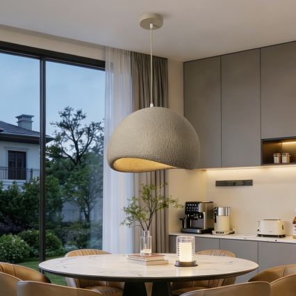 BRILAGI - Pendelleuchte an Kabel WABI SABI 1xE27/60W/230V Ø 50 cm beige