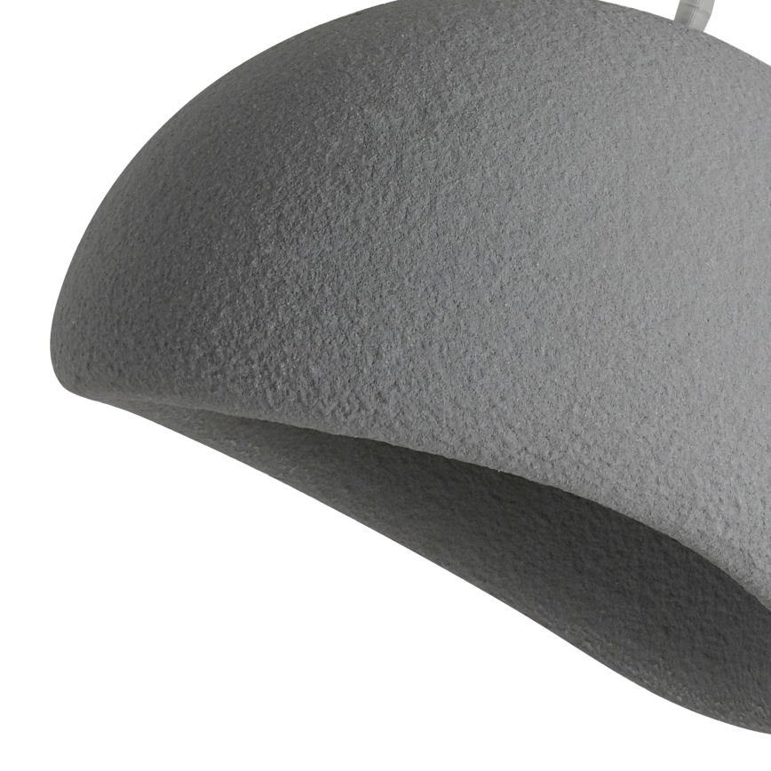 BRILAGI - Pendelleuchte an Kabel WABI SABI 1xE27/60W/230V Ø 50 cm grau