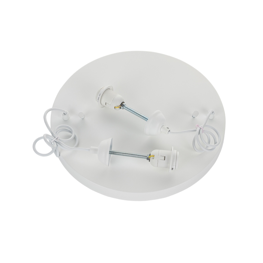 Brilagi - Pendelleuchte an Kabel WABI SABI 2xE27/40W/230V Ø 45 cm weiß