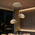 BRILAGI - Pendelleuchte an Kabel WABI SABI 2xE27/60W/230V weiß