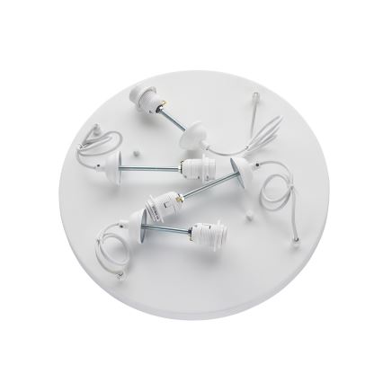 Brilagi - Pendelleuchte an Kabel WABI SABI 4xE27/40W/230V Ø 95 cm weiß