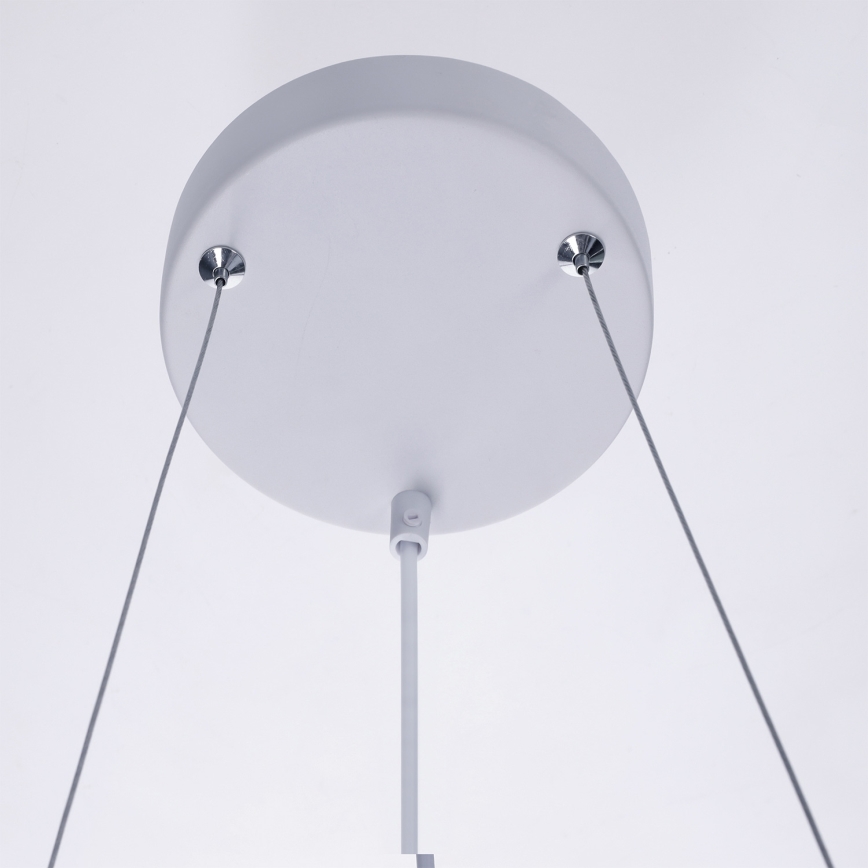 BRILAGI - Pendelleuchte an Seil SELE 6x GU10/30W/230V weiß