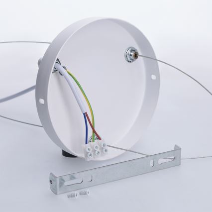 BRILAGI - Pendelleuchte an Seil SELE 6x GU10/30W/230V weiß