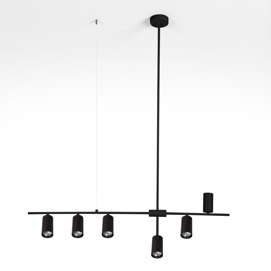 Brilagi - Pendelleuchte CRANE an Kabel, 6x GU10/30W/230V, schwarz