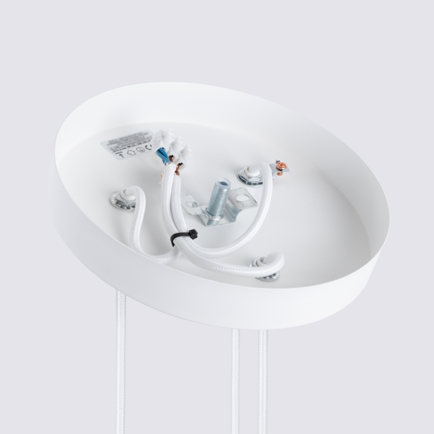 Brilagi - Pendelleuchte CRESTO mit Kabelaufhängung 3xGU10/10W/230V weiß