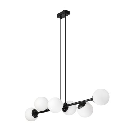 Brilagi - Pendelleuchte MALONY 6xE14/20W/230V schwarz