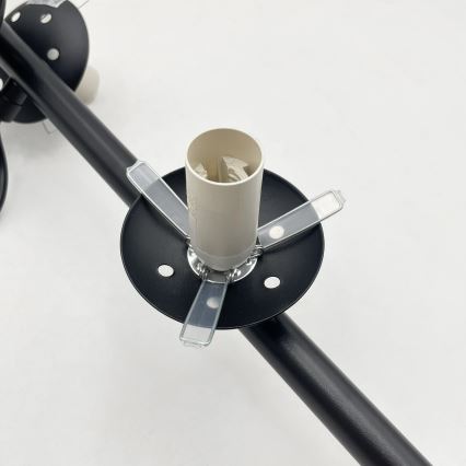 Brilagi - Pendelleuchte MALONY 6xE14/20W/230V schwarz