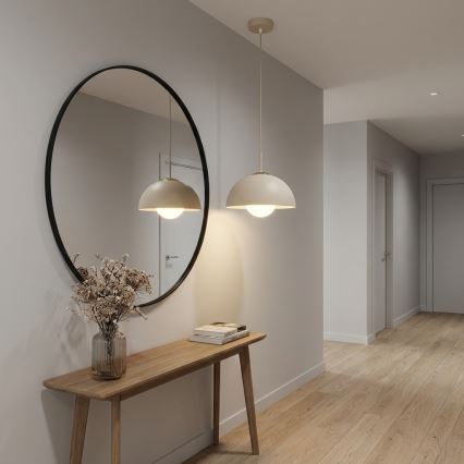 Brilagi - Pendelleuchte mit Kabel COSMO 1xE27/60W/230V Ø 30 cm beige/gold