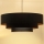 Brilagi - Pendelleuchte mit Kabel LUNETA 3xE27/60W/230V Ø 80 cm schwarz/gold