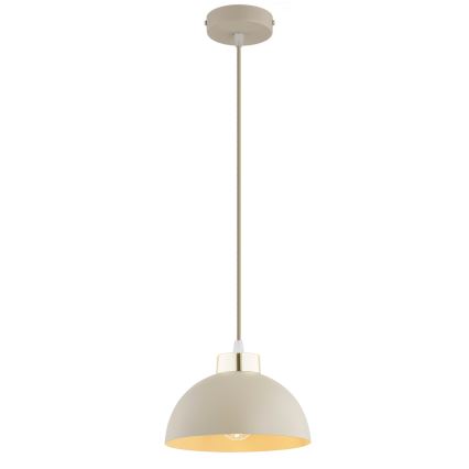 Brilagi - Pendelleuchte mit Kabel MOON 1xE27/60W/230V Ø 18 cm beige/gold