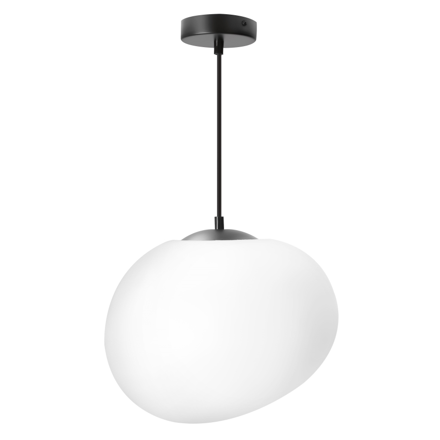BRILAGI - Pendelleuchte mit Kabel PEBBLES 1xE27/40W/230V Ø 30 cm schwarz