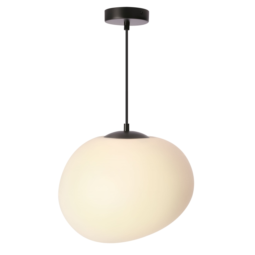 BRILAGI - Pendelleuchte mit Kabel PEBBLES 1xE27/40W/230V Ø 30 cm schwarz