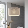 Brilagi - Pendelleuchte mit Kabel SIRIJA MODERN 1xE27/60W/230V Ø 35 cm weiß