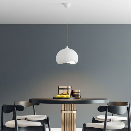 Brilagi - Pendelleuchte mit Kabel WABI SABI 1xE27/40W/230V Ø 34 cm weiß