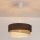 Brilagi - Pendelleuchte mit Kabelabhängung TRIO 1xE27/60W/230V Ø 40 cm braun/beige/weiß