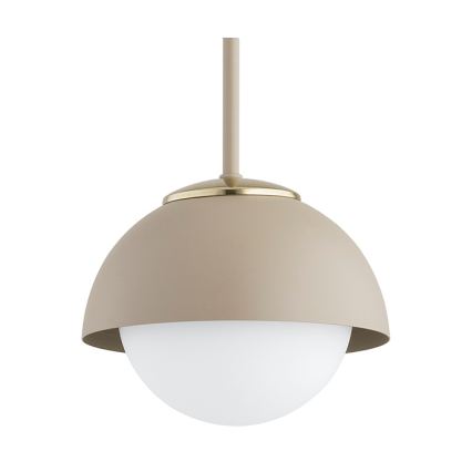 Brilagi - Pendelleuchte mit Kabelaufhängung COSMO 3xE27/60W/230V beige/gold