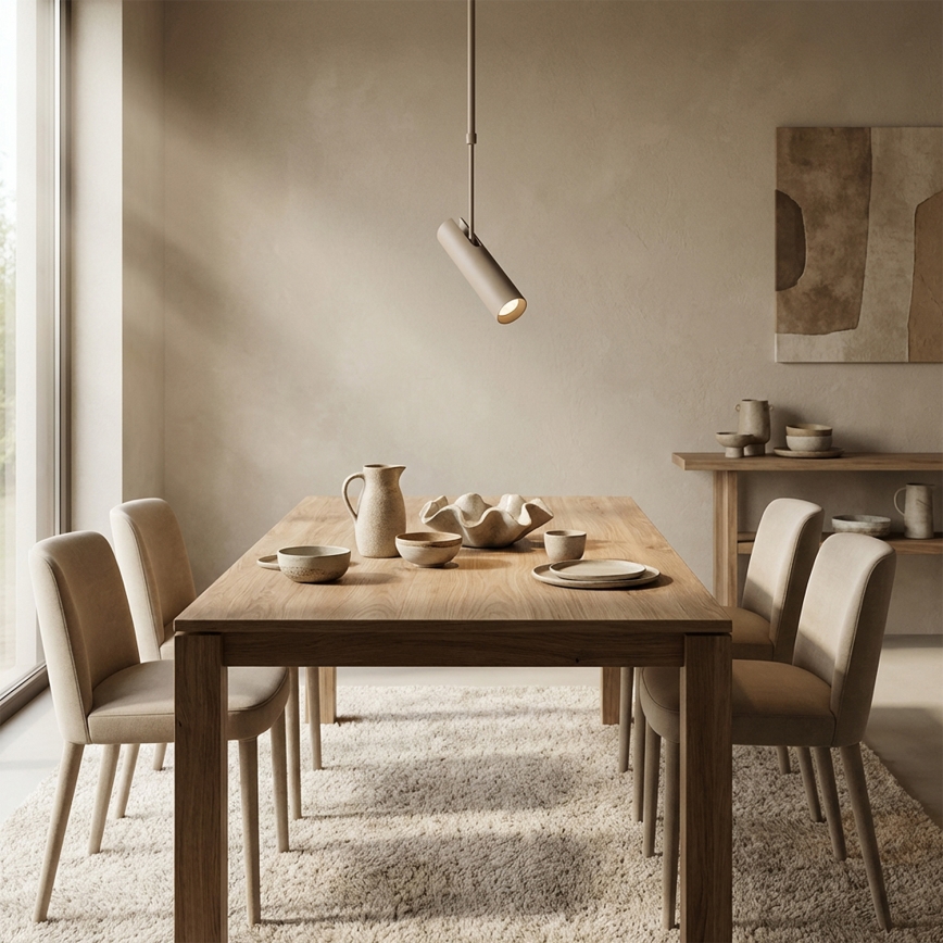 Brilagi - Pendelleuchte mit Stab SELE 1xGU10/30W/230V beige