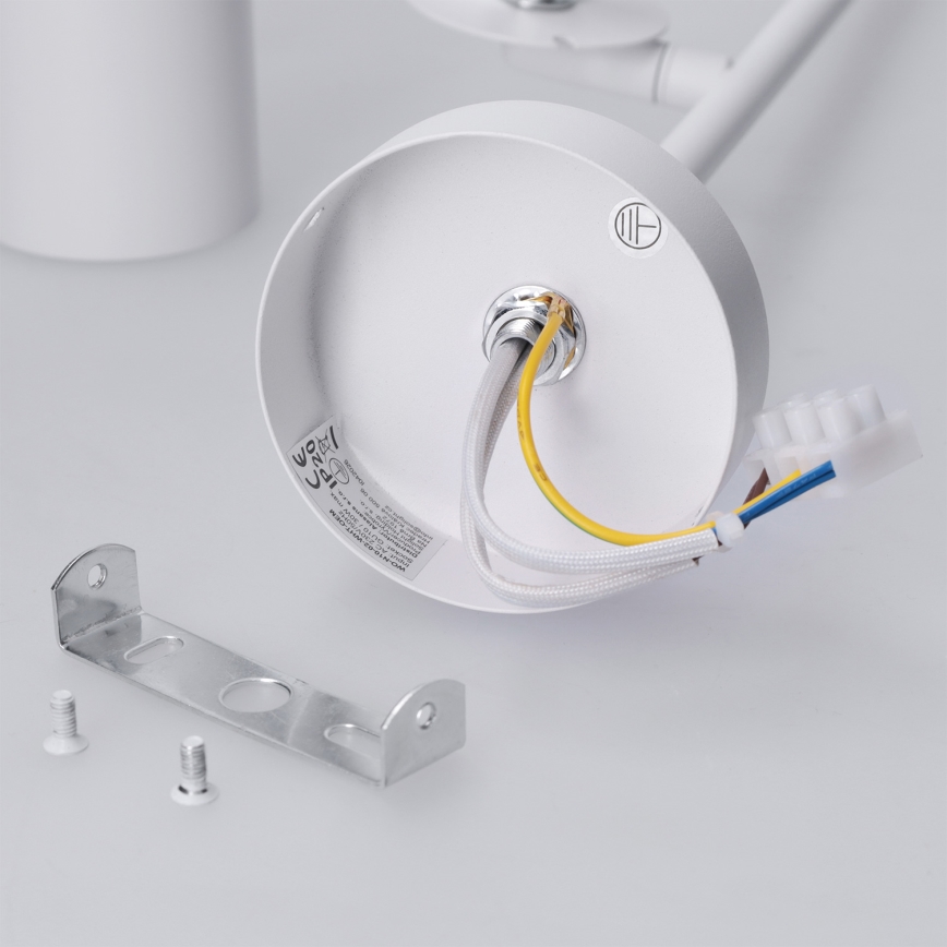 Brilagi - Pendelleuchte mit Stange BRANCH 2xGU10/30W/230V weiß