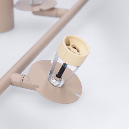 Brilagi - Pendelleuchte mit Stange BRANCH 3xGU10/30W/230V beige