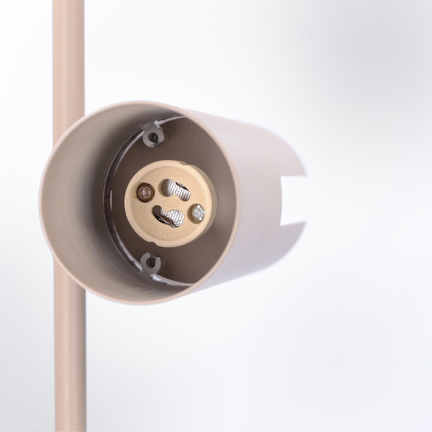 Brilagi - Pendelleuchte mit Stange BRANCH 3xGU10/30W/230V beige